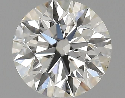 0.36 carat I-SI1 Excellent cut Natūralus Round Deimantas (1)