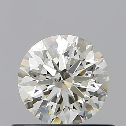 0.53 carat K-SI1 Excellent cut Natūralus Round Deimantas (1)