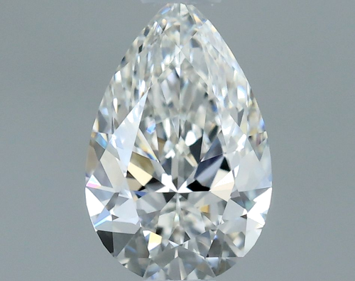 0.4 carat F-VVS1 Natūralus Pear Deimantas (1)