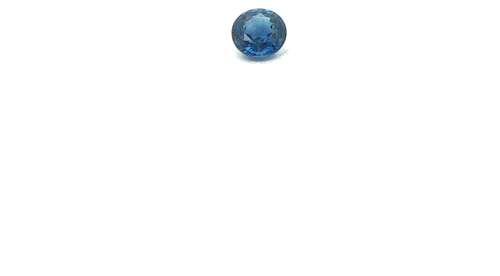 0.68 carat BLUE Round Safyras (1)