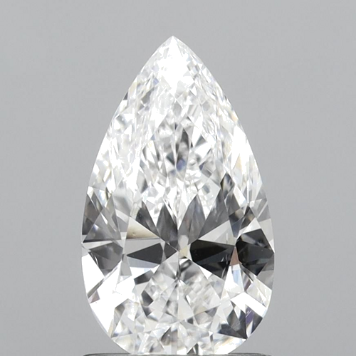 1.53 carat D-VS2 Natūralus Pear Deimantas (1)