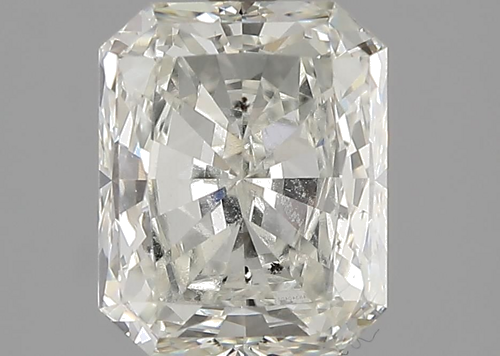 2.5 carat K-SI1 Natūralus Radiant Deimantas (1)