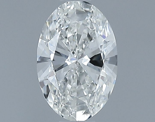 0.4 carat I-SI1 Natūralus Oval Deimantas (1)