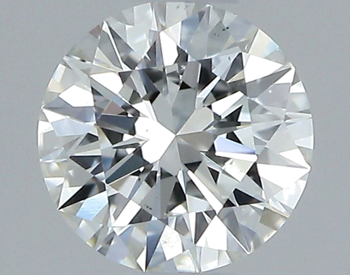 0.5 carat I-VS2 Excellent cut Natūralus Round Deimantas (1)