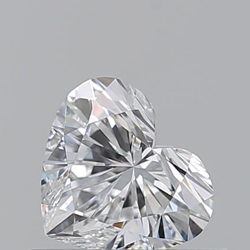 0.5 carat D-VS2 Natūralus Heart Deimantas (1)