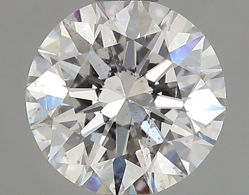 1.01 carat G-SI2 Excellent cut Natūralus Round Deimantas (1)