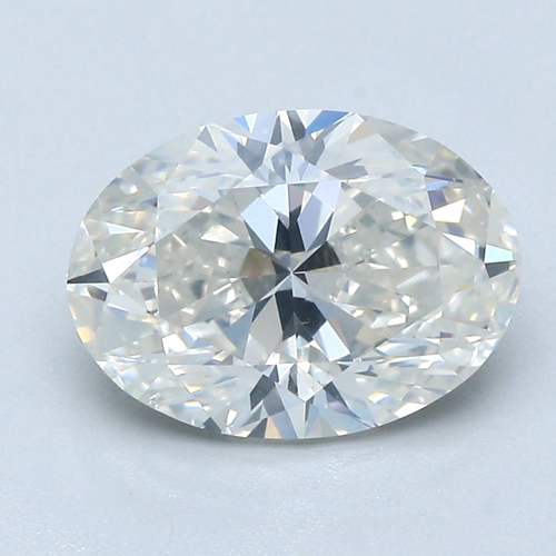 2.5 carat H-SI2 Natūralus Oval Deimantas (1)