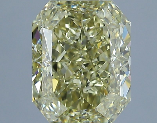 3.01 carat Fancy Yellow-VS1 Natūralus Radiant Deimantas (1)