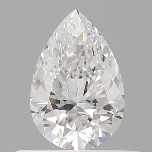 0.4 carat E-VS1 Natūralus Pear Deimantas (1)