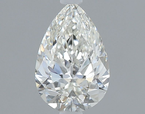 0.31 carat H-VVS1 Natūralus Pear Deimantas (1)
