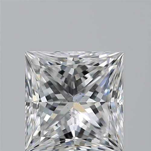 1.51 carat D-SI2 Natūralus Princess Deimantas (1)