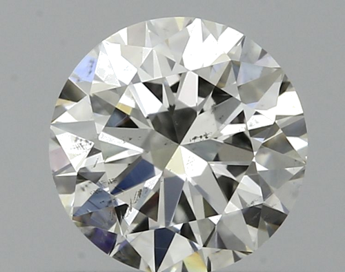 0.5 carat I-SI1 Excellent cut Natūralus Round Deimantas (1)