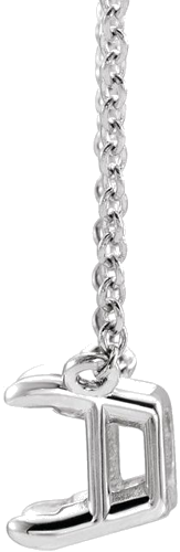 Pakabukas „Emerald Claw-Prong“ 585 Baltojo Aukso Emerald 5mm x 3mm (5)