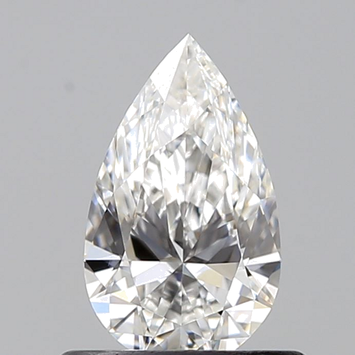 0.51 carat F-VS1 Natūralus Pear Deimantas (1)