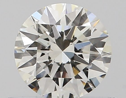 0.51 carat I-VS2 Excellent cut Natūralus Round Deimantas (1)