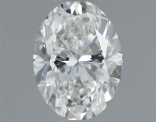 0.3 carat F-SI2 Natūralus Oval Deimantas (1)