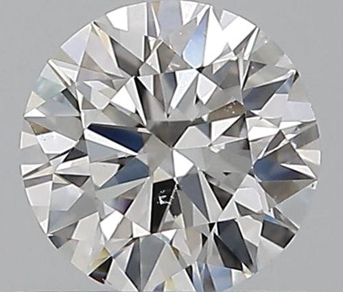 0.5 carat E-SI1 Very Good cut Natūralus Round Deimantas (1)