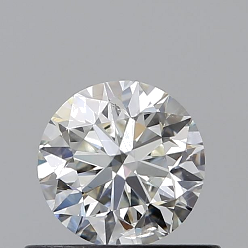 0.5 carat I-SI2 Very Good cut Natūralus Round Deimantas (1)