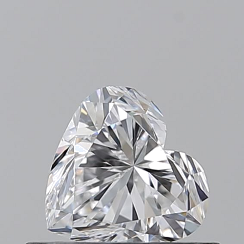 0.5 carat D-VVS1 Natūralus Heart Deimantas (1)