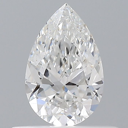 0.5 carat E-SI1 Natūralus Pear Deimantas (1)