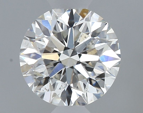 0.5 carat H-SI1 Excellent cut Natūralus Round Deimantas (1)