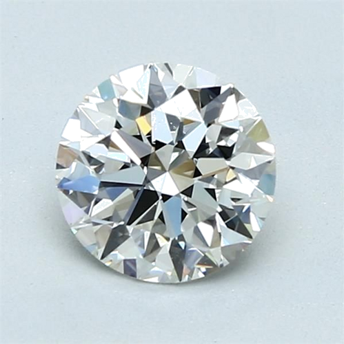 1.09 carat H-VVS1 Excellent cut Natūralus Round Deimantas (1)
