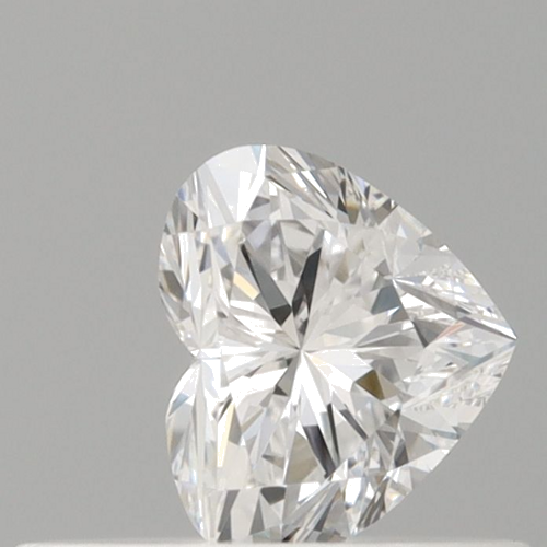 0.3 carat D-VVS2 Natūralus Heart Deimantas (1)