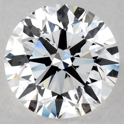 0.6 carat E-SI1 Excellent cut Natūralus Round Deimantas (1)