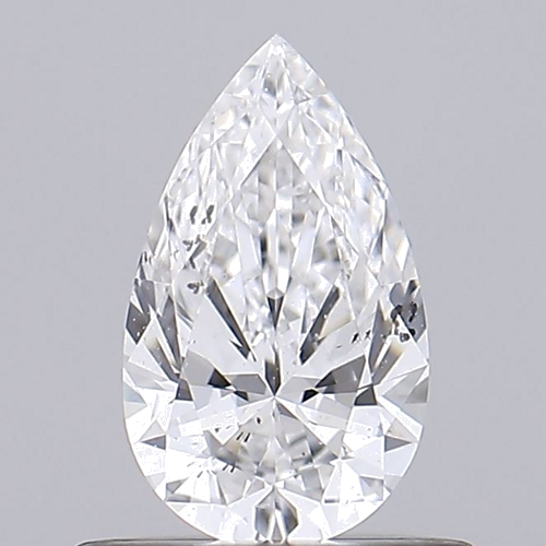 0.5 carat E-SI2 Natūralus Pear Deimantas (1)