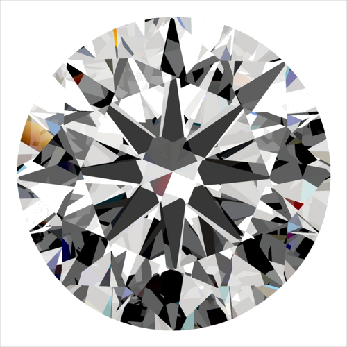 0.3 carat G-VVS1 Very Good cut Natūralus Round Deimantas (1)