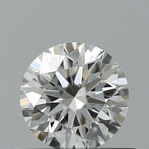 0.41 carat F-VVS2 Excellent cut Natūralus Round Deimantas (1)