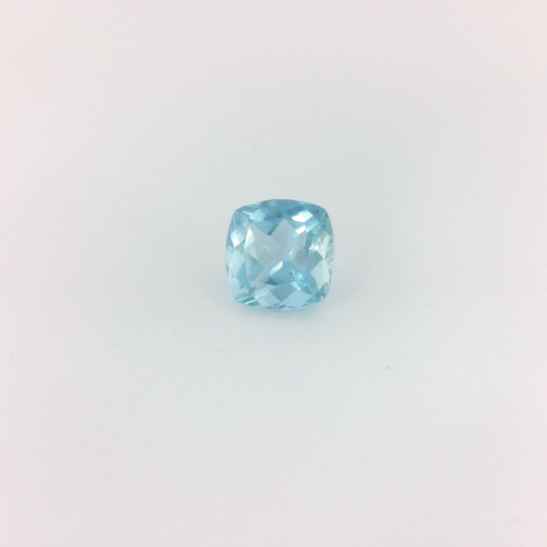 0.53 carat BLUE Cushion Aquamarine (1)