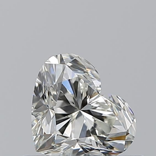 0.5 carat J-IF Natūralus Heart Deimantas (1)