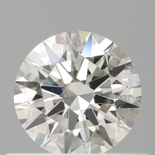0.53 carat K-SI2 Excellent cut Natūralus Round Deimantas (1)