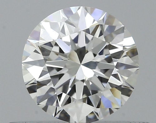 0.42 carat F-VVS1 Excellent cut Natūralus Round Deimantas (1)