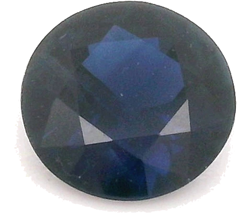 0.42 carat BLUE Round Safyras (1)