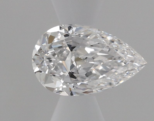 0.32 carat D-SI2 Natūralus Pear Deimantas (1)