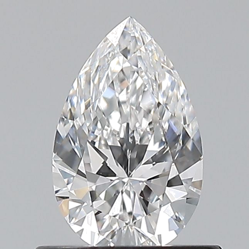 0.61 carat E-VS1 Natūralus Pear Deimantas (1)