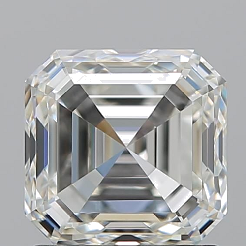 1.74 carat J-VVS2 Natūralus Asscher Deimantas (1)