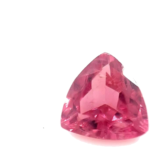 1.17 carat PINK Trilliant Tourmaline (1)