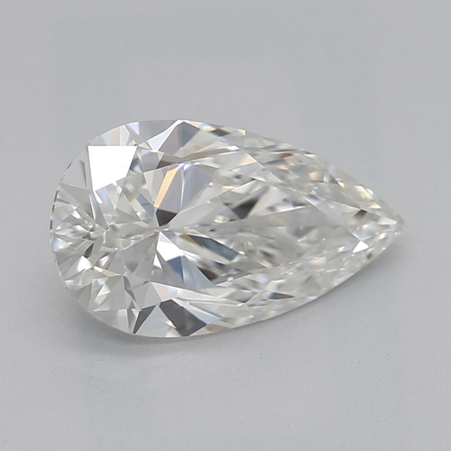 1.2 carat H-VS1 Natūralus Pear Deimantas (1)