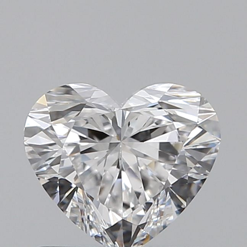 0.7 carat D-VS1 Natūralus Heart Deimantas (1)