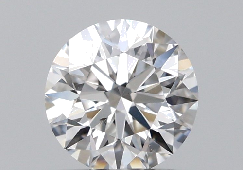 0.46 carat E-SI1 Excellent cut Natūralus Round Deimantas (1)