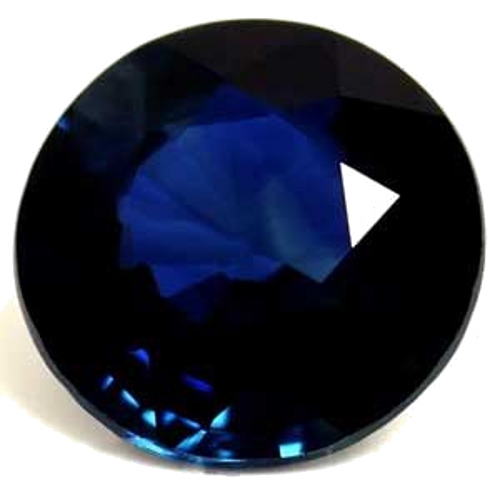 0.52 carat BLUE Round Safyras (1)