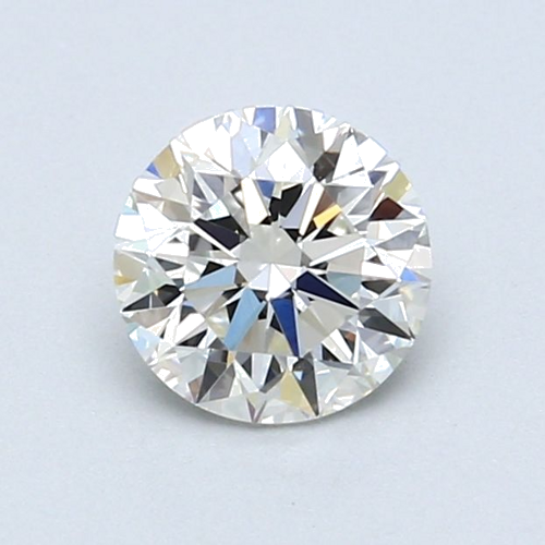 0.91 carat H-VVS2 Very Good cut Natūralus Round Deimantas (1)