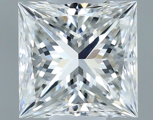 0.3 carat F-VVS1 Natūralus Princess Deimantas (1)