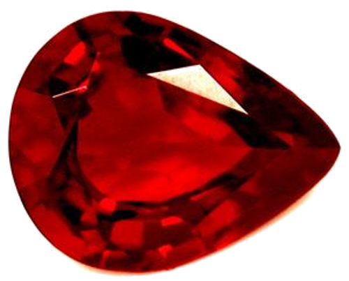0.45 carat RED Pear Rubinas (1)