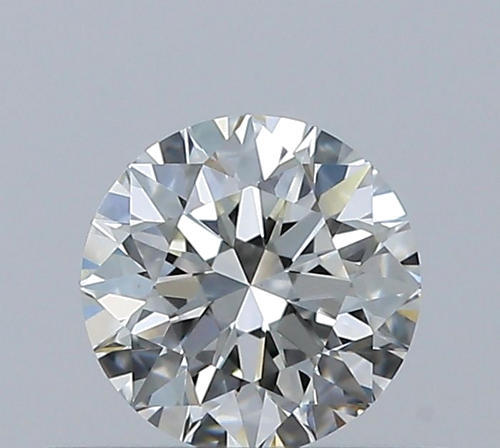 0.36 carat I-VVS2 Excellent cut Natūralus Round Deimantas (1)