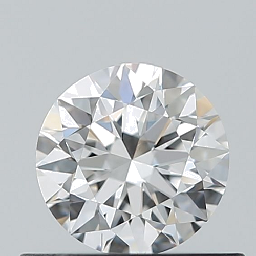 0.5 carat D-VVS2 Excellent cut Natūralus Round Deimantas (1)