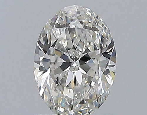 0.71 carat H-SI2 Natūralus Oval Deimantas (1)